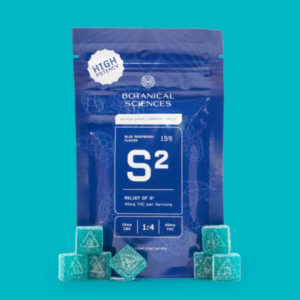 1:4 Blue Raspberry (100mg CBD/400mg THC)